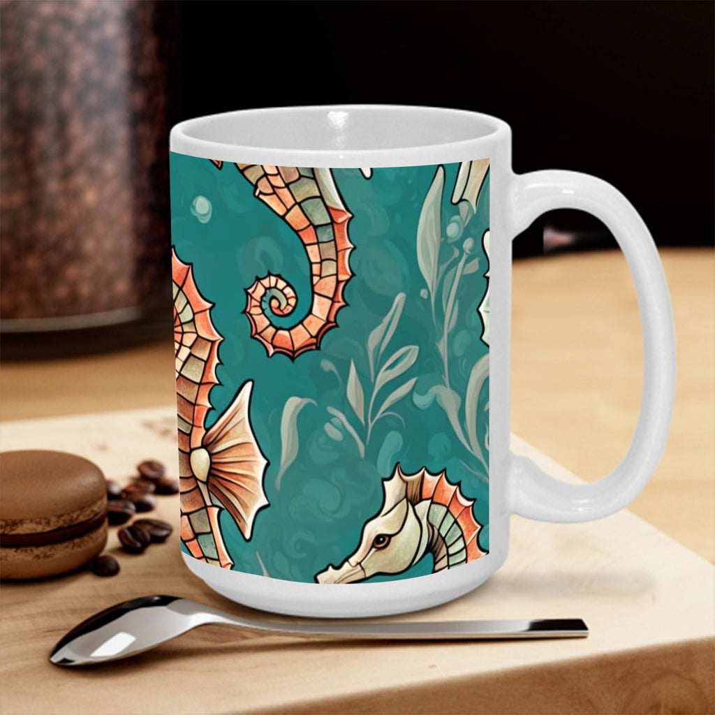 Seahorse 15OZ Mug Printed in USA