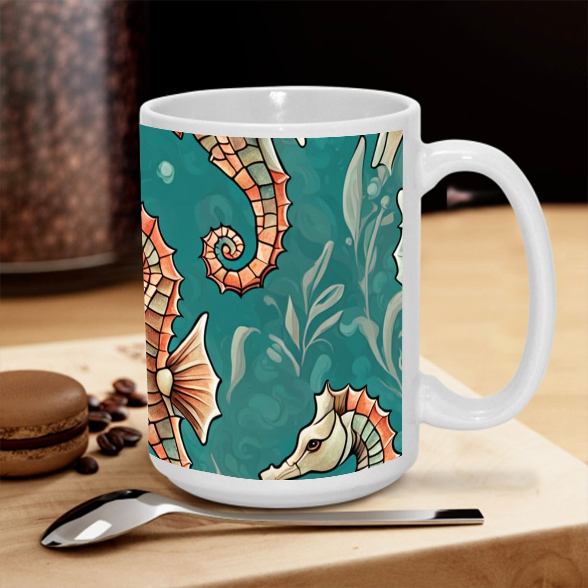 Seahorse 15OZ Mug Printed in USA
