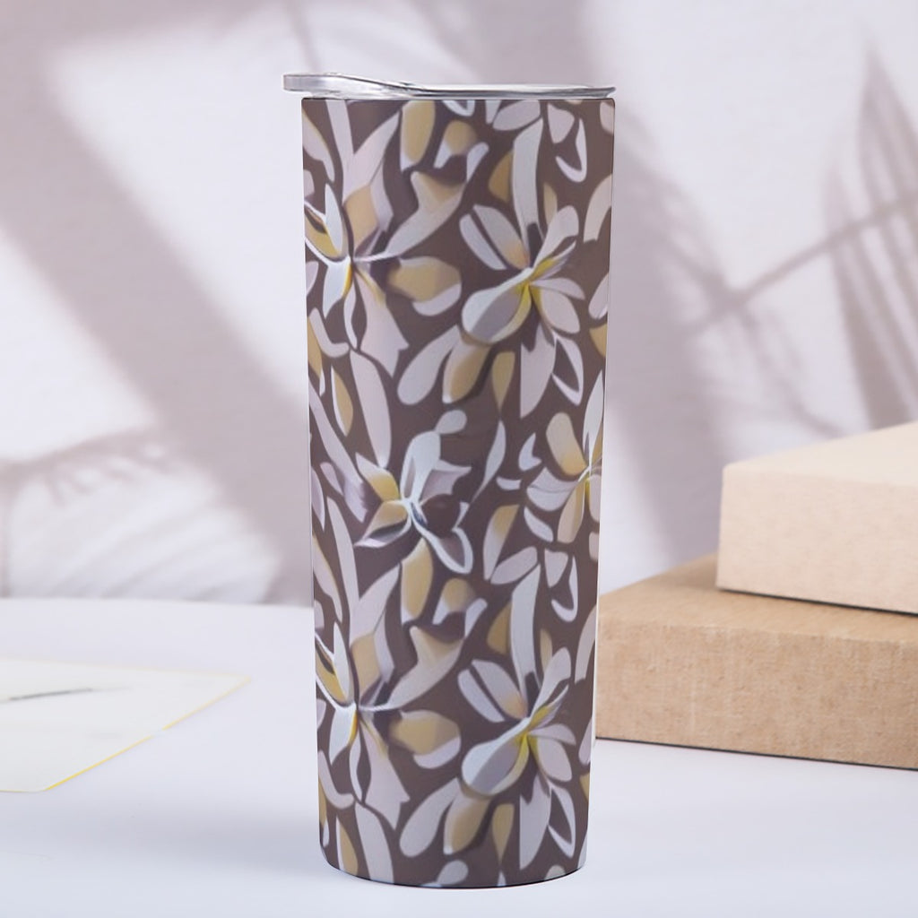 Custom 20OZ Straight Cup With Sliding Lid Printed in USA