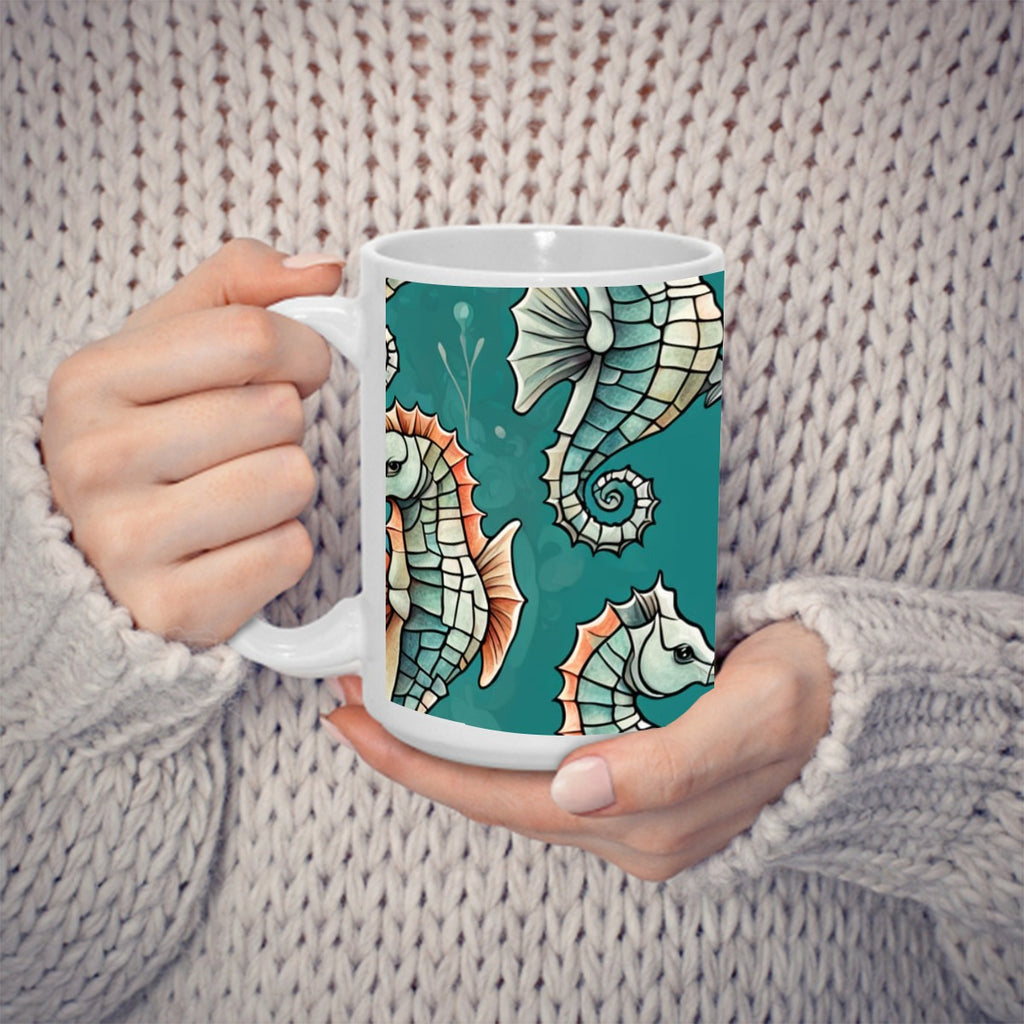 Seahorse 15OZ Mug Printed in USA