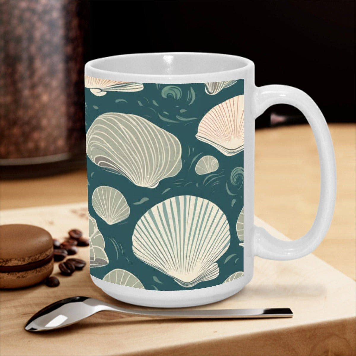 Seashells 15OZ Mug Printed in USA