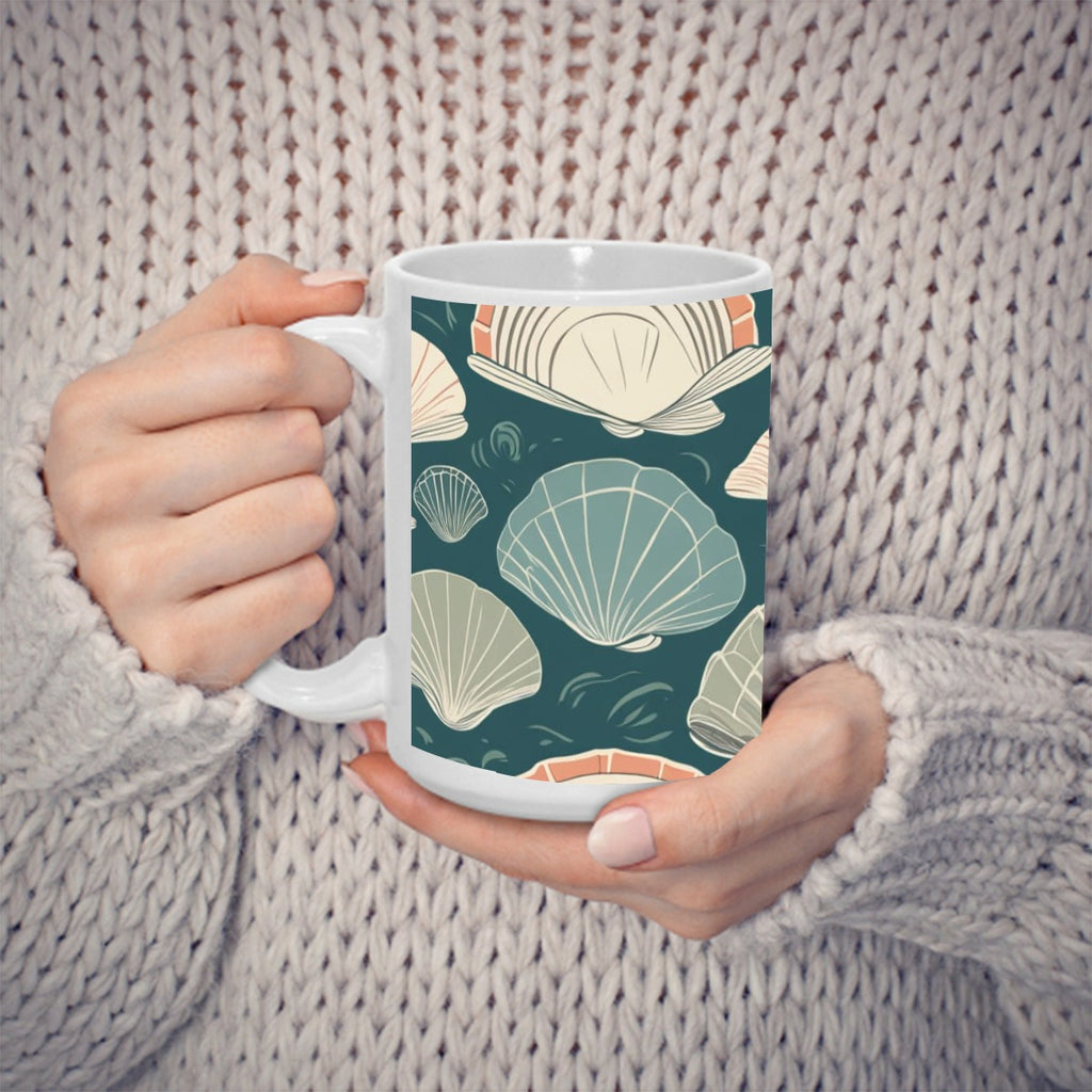Seashells 15OZ Mug Printed in USA