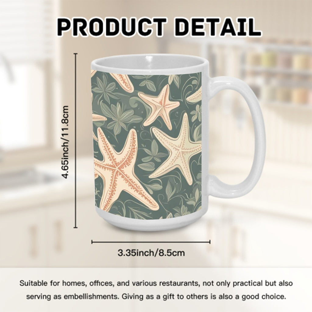 Starfish 15OZ Mug Printed in USA